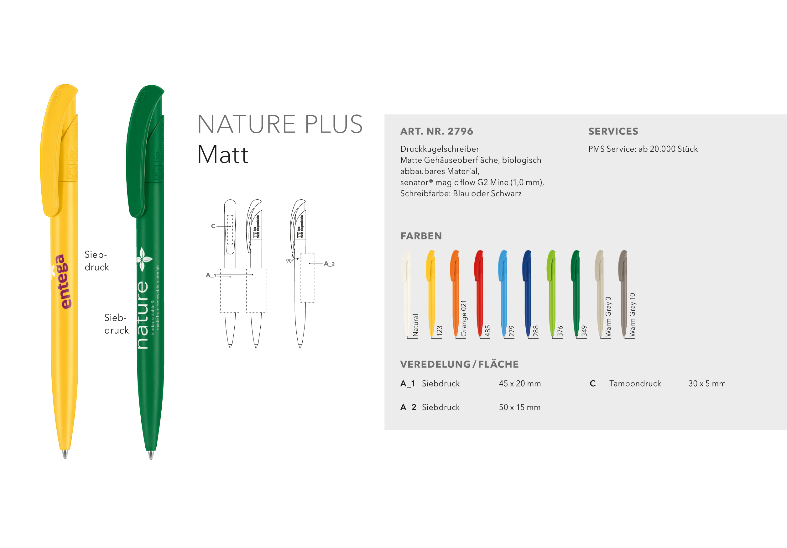 Kugelschreiber Nature Plus