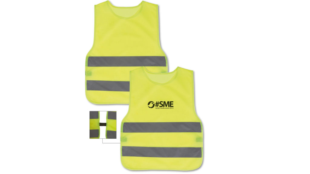 warnweste mit logo