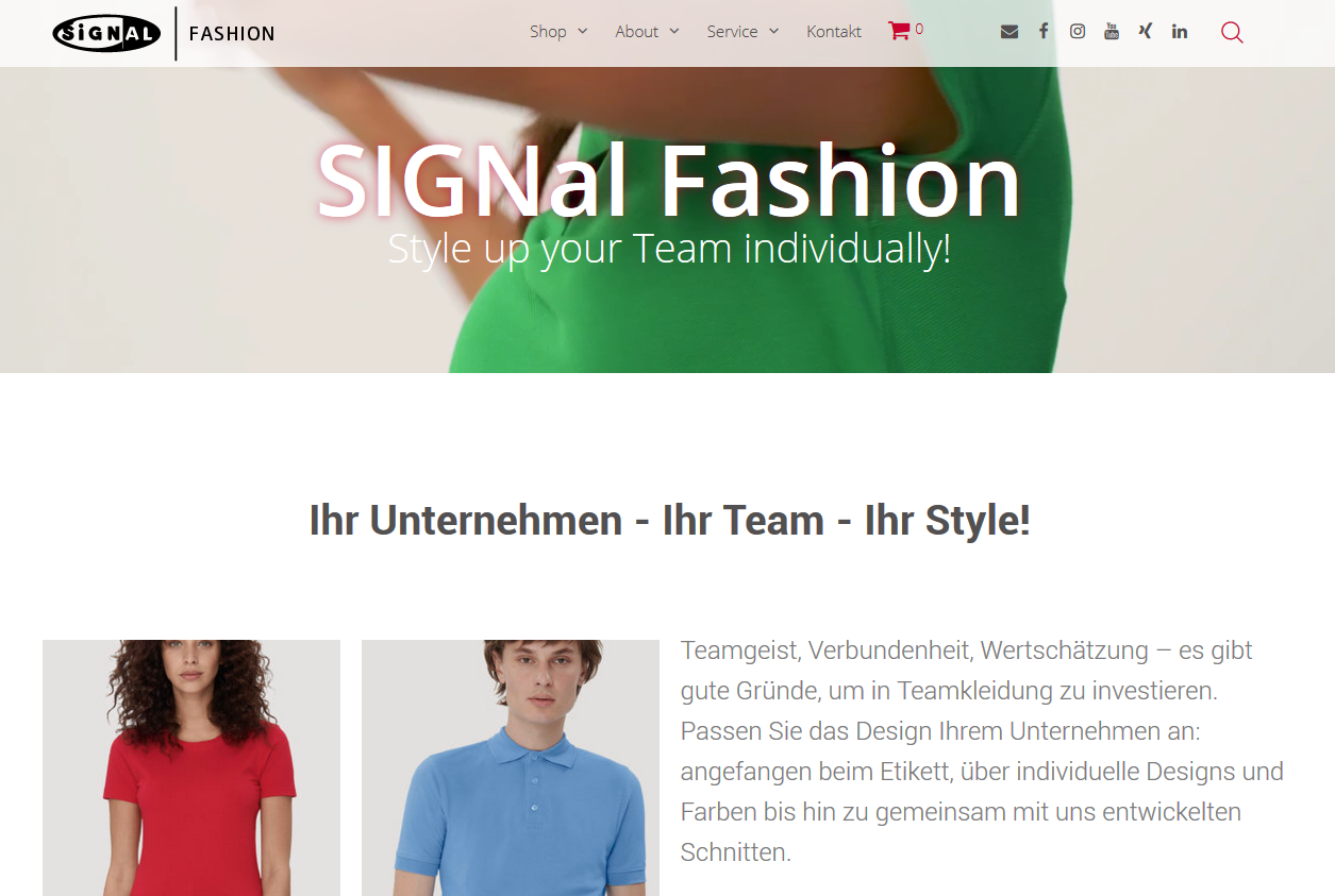 Corporate Fashion, Workwear & Co. – SIGNal Fashion Shop
