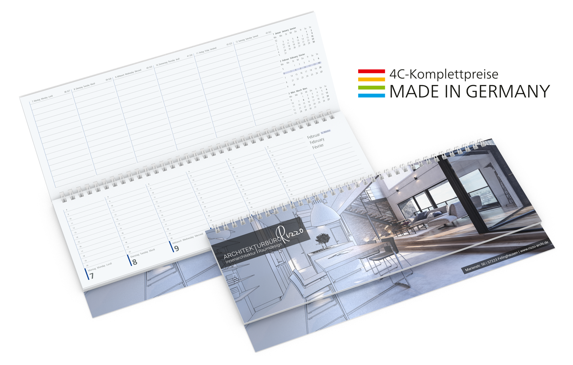 Kalender mit Logo - Ihr Kalender mit Logo für Mitarbeiter und Kunden