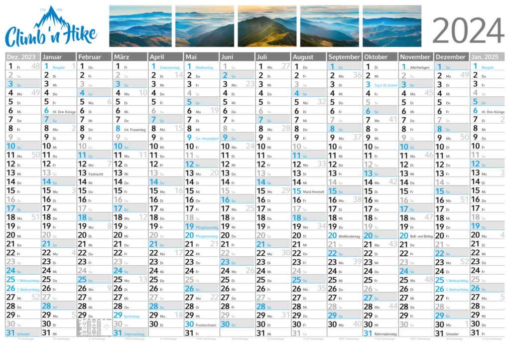 Whiteboard Kalender