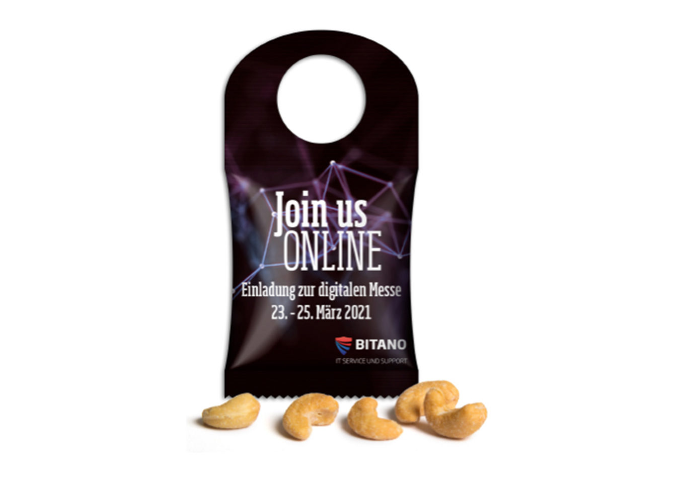 Seeberger Cashewkerne im Bottle-Bag