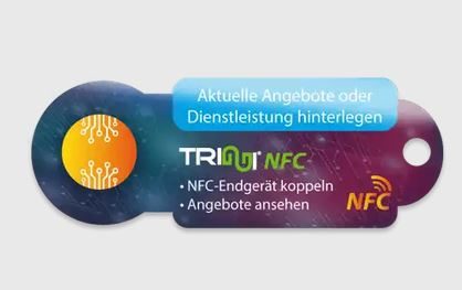 Triggi NFC Einkaufswagenauslöser