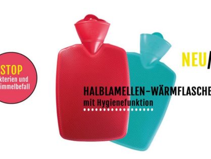 Wärmflaschen - Sanitized mit innovativer Hygienefunktion