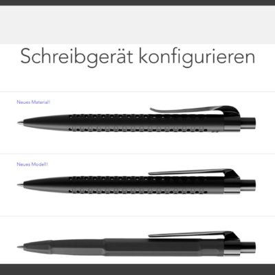 Kugelschreiber mit Firmenlogo konfigurieren