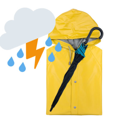 Regen im Herbst? Mit diesen Werbemitteln bleiben Sie trocken!