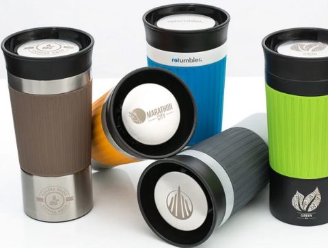 Thermobecher mit Logo