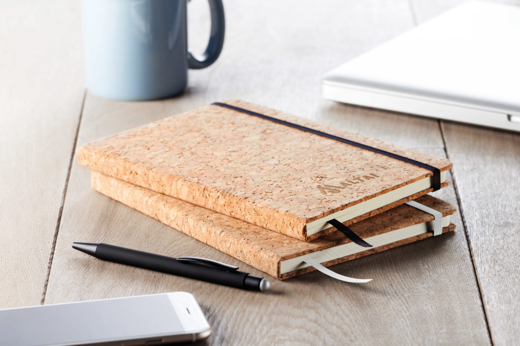 Notizbuch mit Hard Cover aus Kork