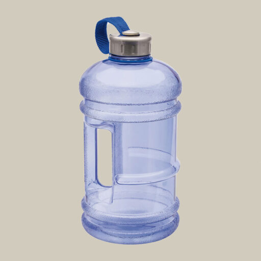 Zweiliter Trinkflasche Sport mit Logo