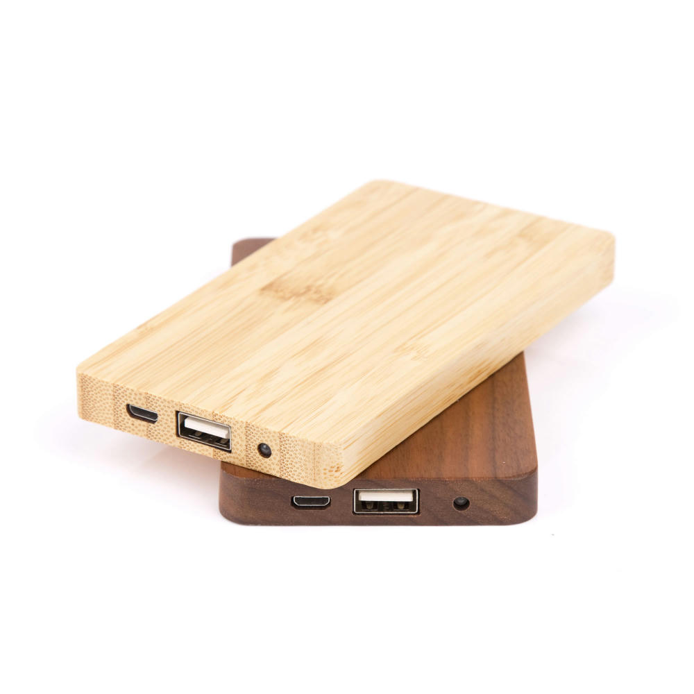 Powerbank aus holz