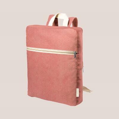 baumwollrucksack rot
