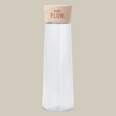bulb-glasflasche