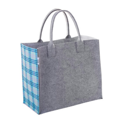 tasche mit logo aus filz