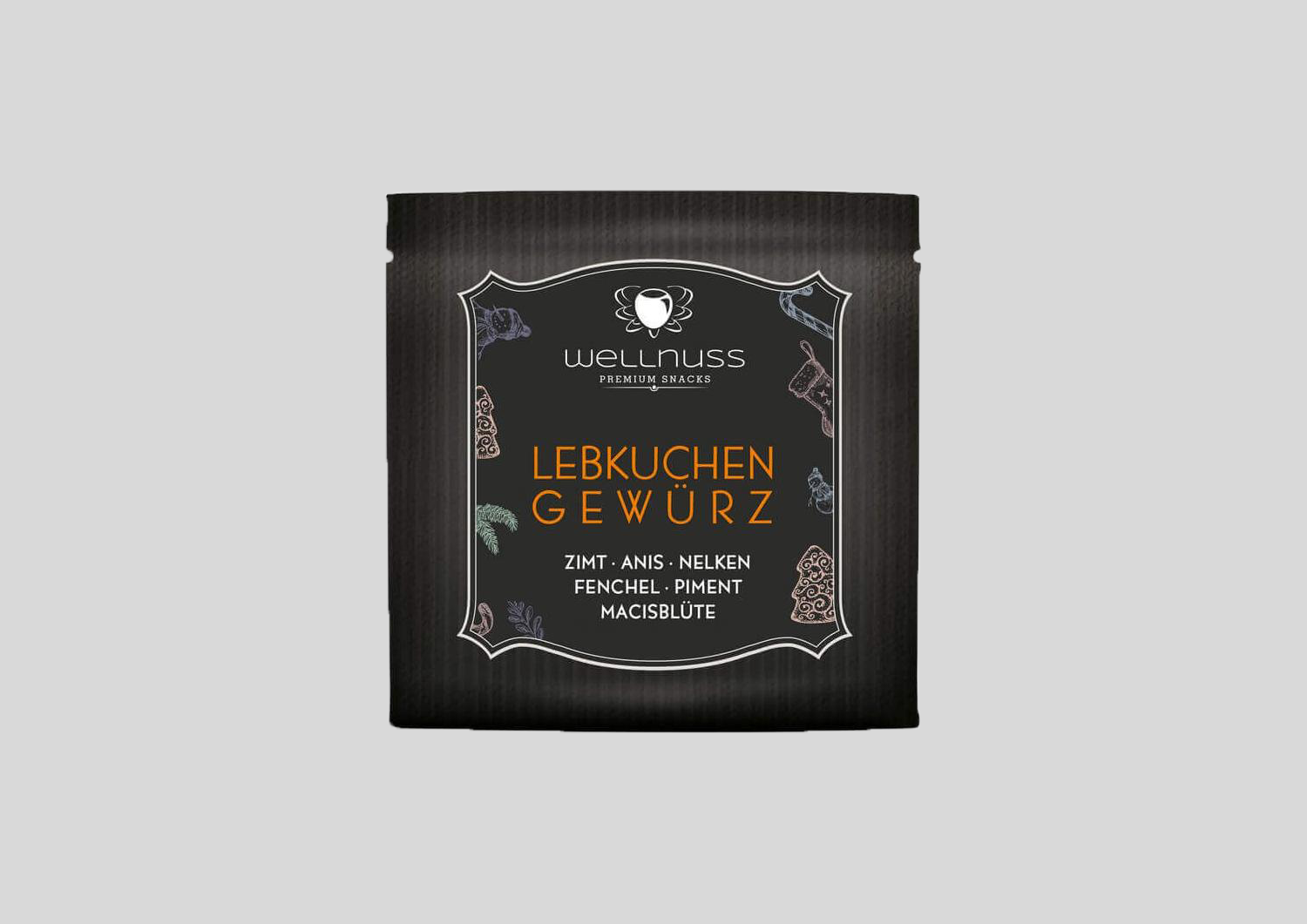 Gewürzmischung für winterliche Gerichte mit Logo