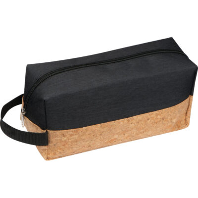 kosmetiktasche mit Korkboden als Werbemittel