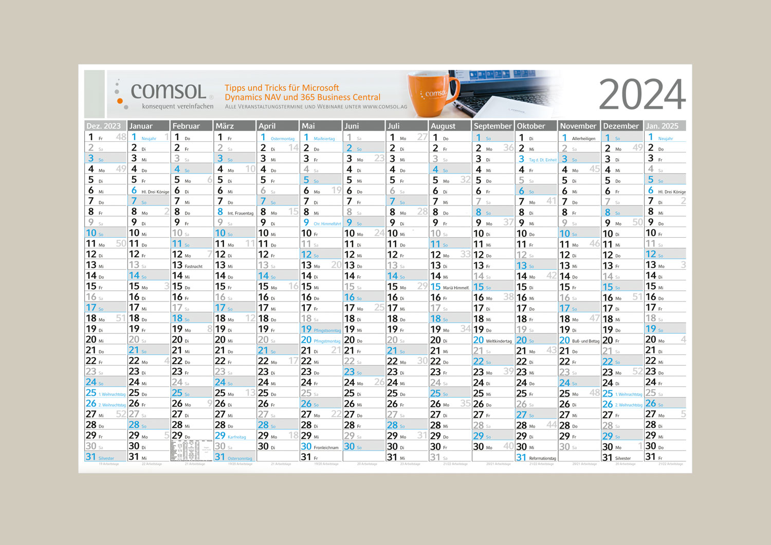 Kalender Werbeartikel