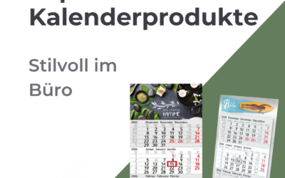 Kalender, die Ihre Marke das ganze Jahr in den Fokus rücken